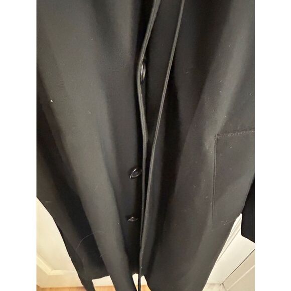 Trench coat unisex 100%wool made in Portugal xxl women’s or mens Large - Picture 5 of 13